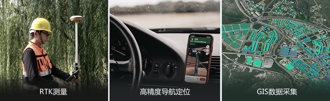 適用于RTK測量、高精度導(dǎo)航定位、GIS數(shù)據(jù)采集